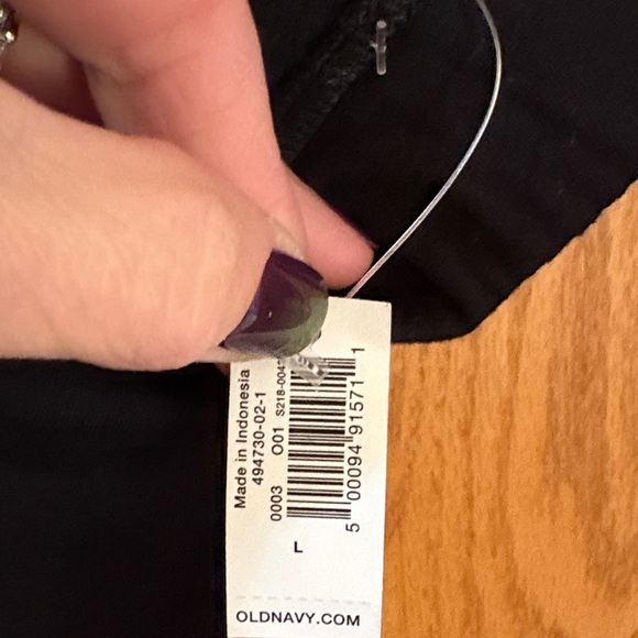 Old Navy Essential fleece-lined Black Leggings - Picture 4 of 4
